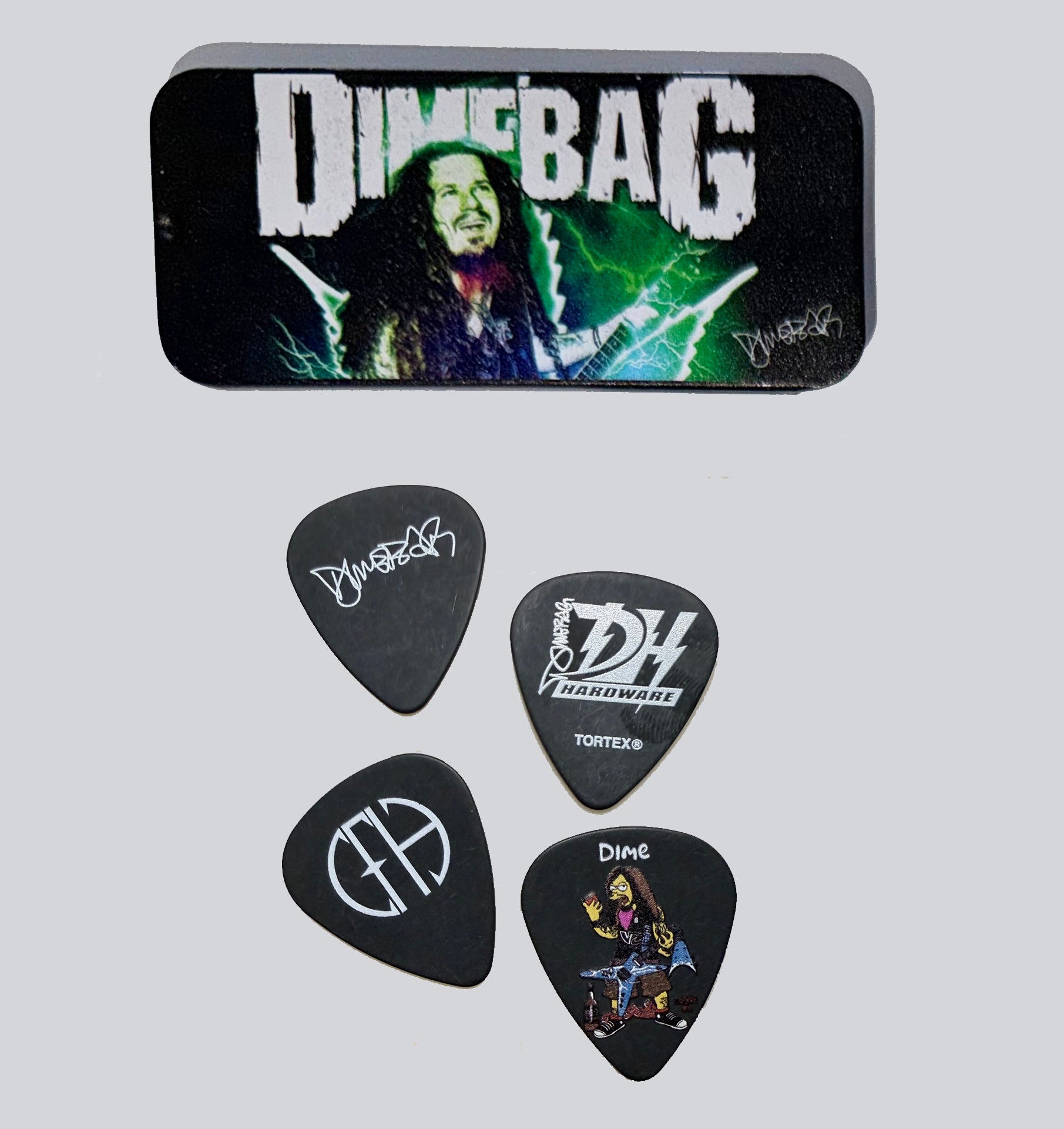 Dimebag Darrell - 420 Pick Tin Set – Dimebag Hardware