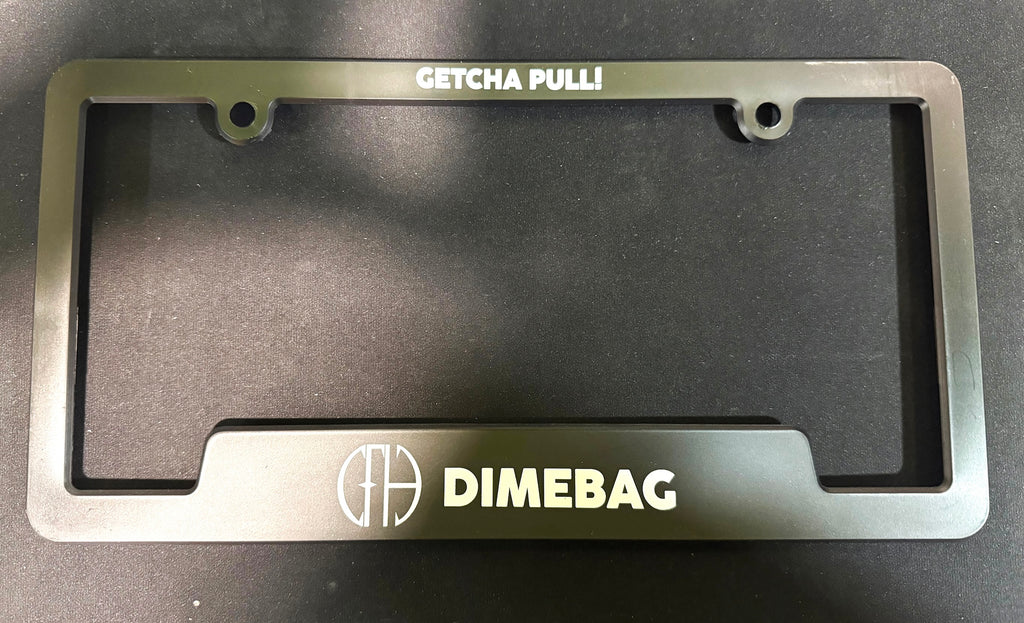 Dimebag Darrell - Getcha Pull License Plate Cover – Dimebag Hardware