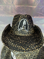 Load image into Gallery viewer, Dimebag Darrell - Patched Dime Cowboy Hat
