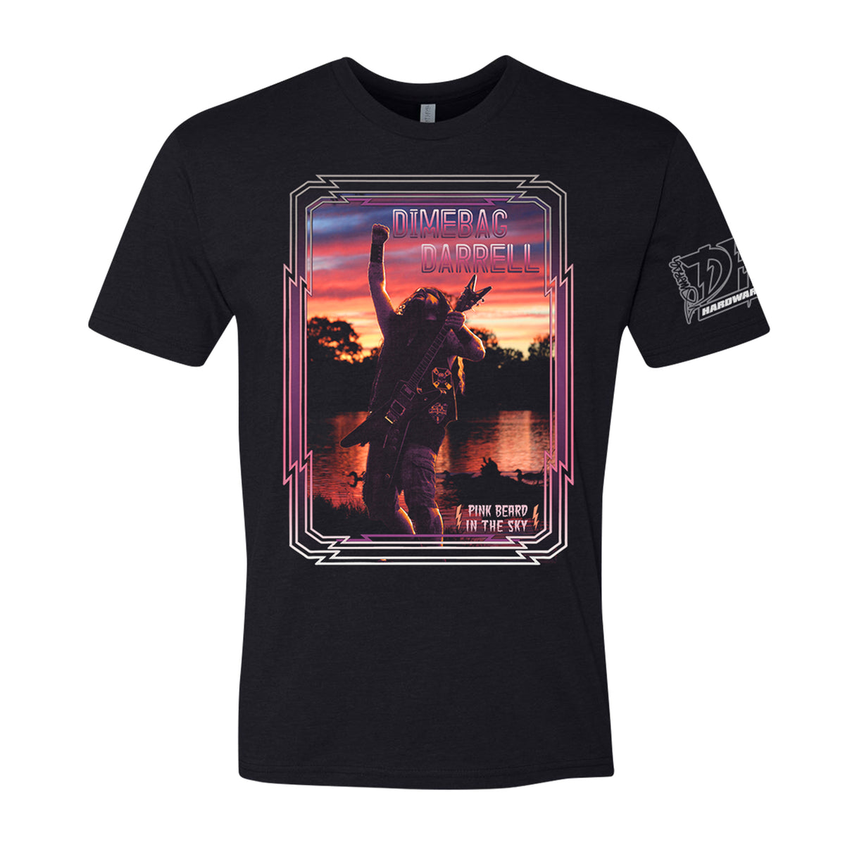 Dimebag Darrell - Pink Beard In The Sky T Shirt – Dimebag Darrell Store