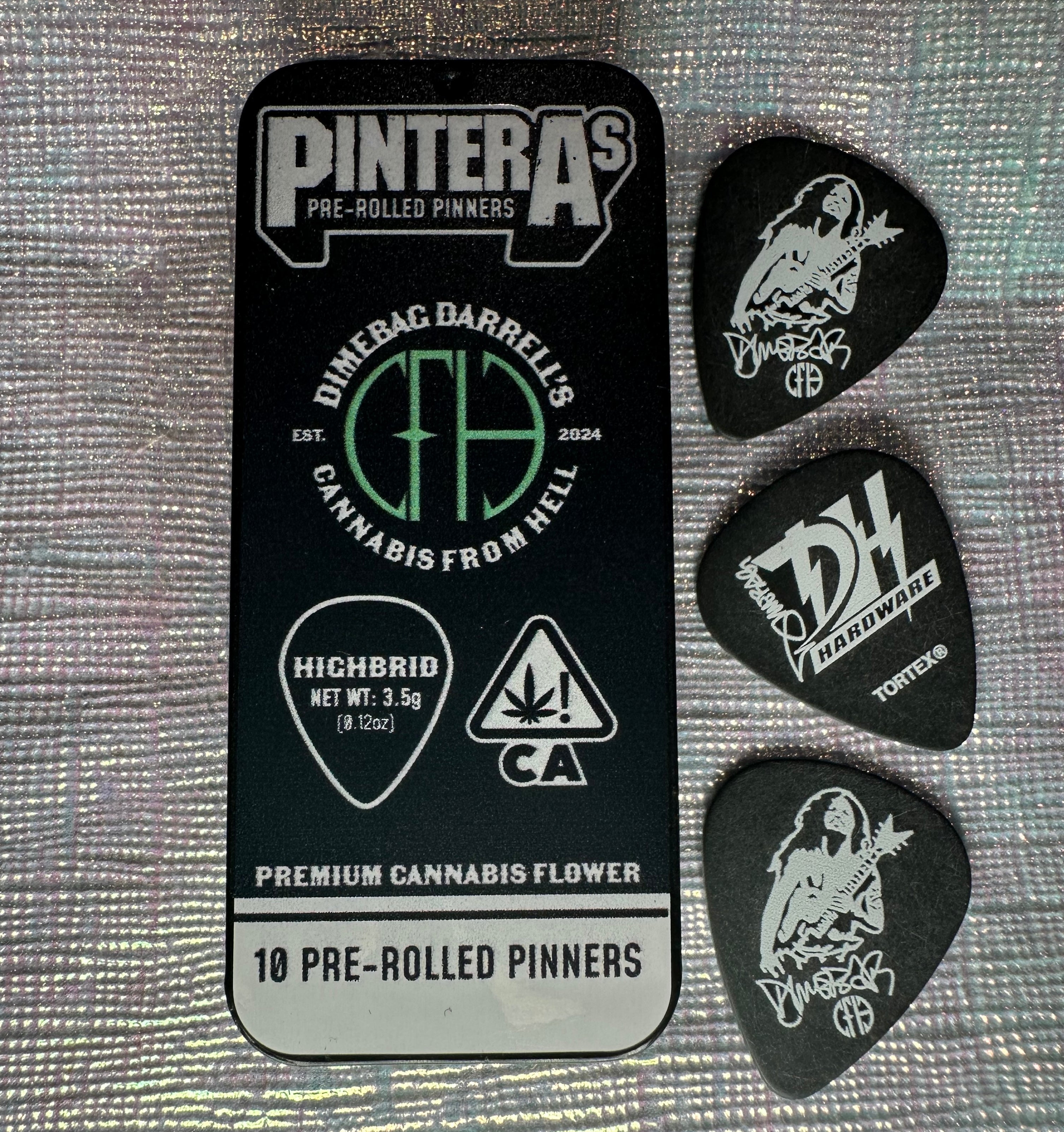 Dimebag Darrell - Pintera Box Picktin Set