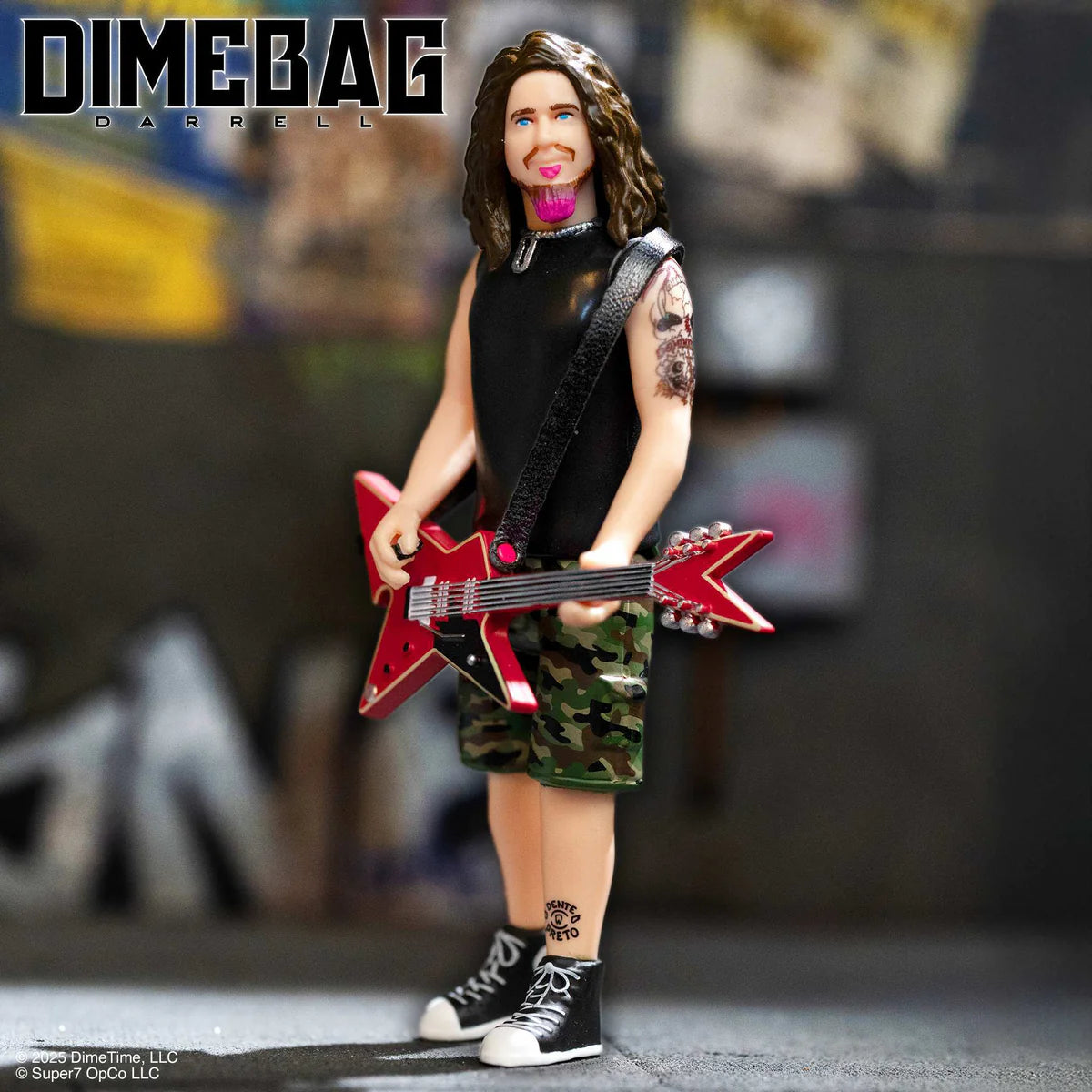 Super 7 - Dimebag Darrell ReAction Figure (Culprit)