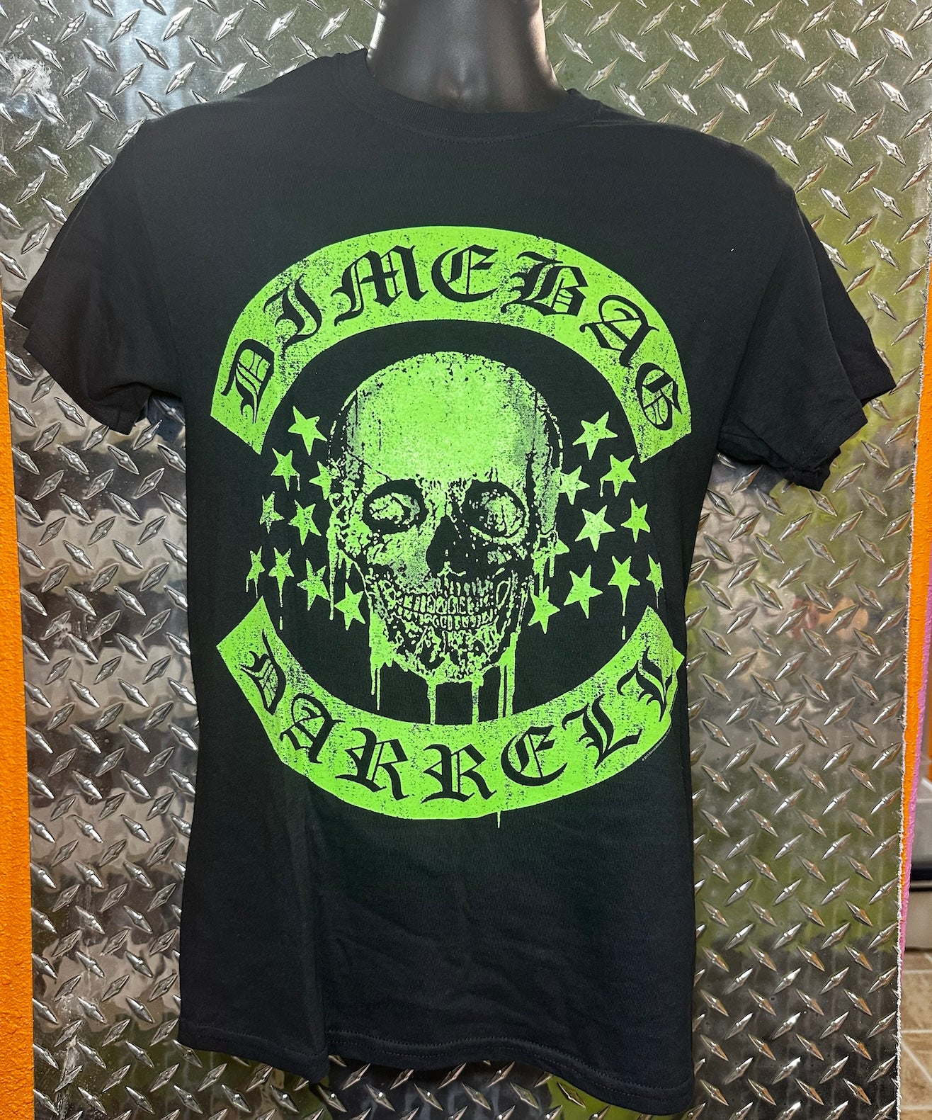 Dimebag Darrell - 'Skulls & Stars' T Shirt - Vault Collection