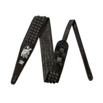 Load image into Gallery viewer, Dimebag Darrell Handmade Black Leather Strap - BLACK Pyramid
